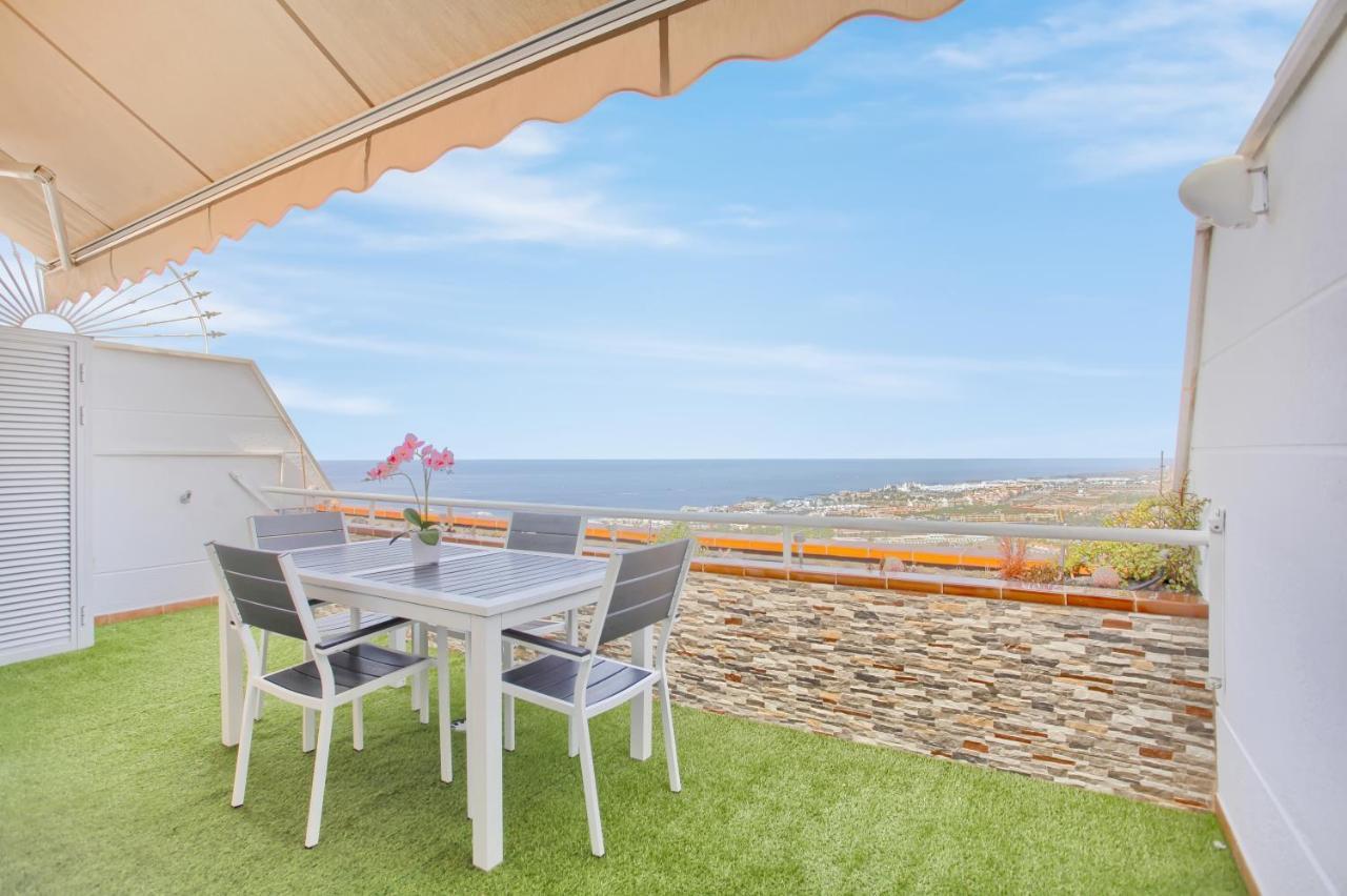 Luxury Penthouse, Best Sunset, Heated Pool, Fast Wifi Costa Adeje  Exterior photo